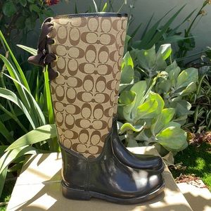 Coach Rain boots